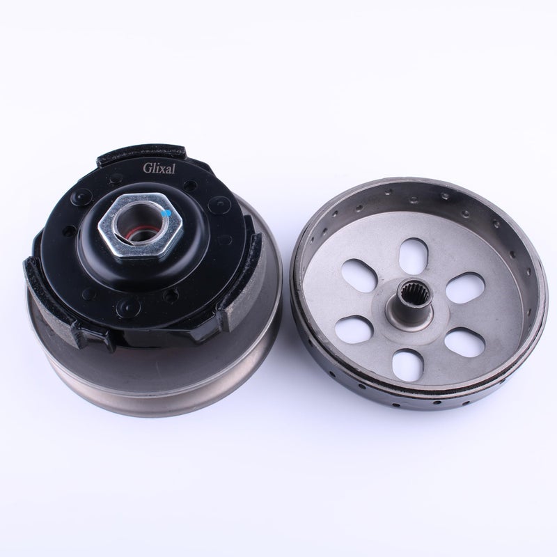 Glixal High Performance Racing Clutch Assy with Clutch Bell for GY6 125cc 150cc 157QMJ 152QMI Engine Chinese Scooter Moped ATV Go-Kart - Image 2